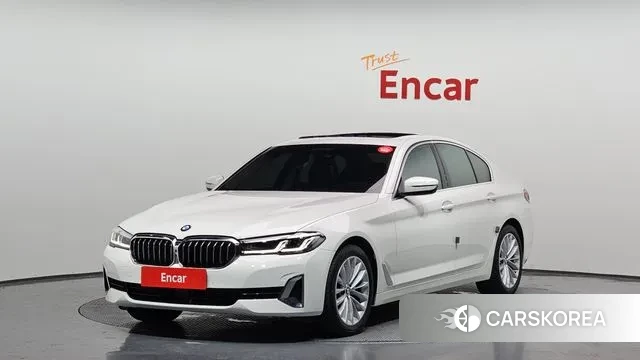 BMW 5 Series (G30) 2021 Белый из Кореи