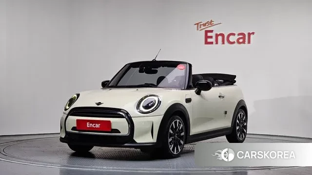 Mini Cooper Convertible 2022 Жемчужный цвет из Кореи