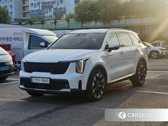 Kia The New Sorento 4th Generation 2023 Белый из Кореи