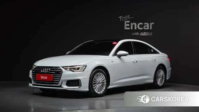 Audi A6 (C8) 2021 Белый из Кореи