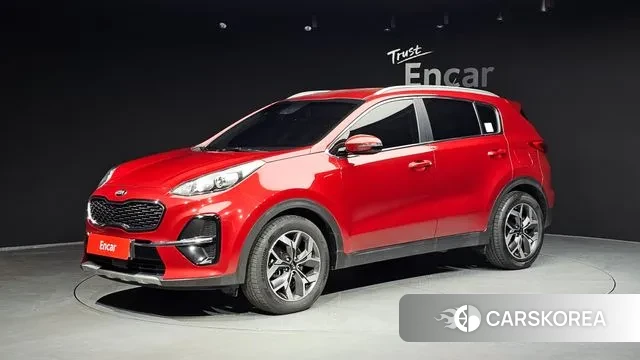 Kia Sportage The Bold 2018 Красный из Кореи