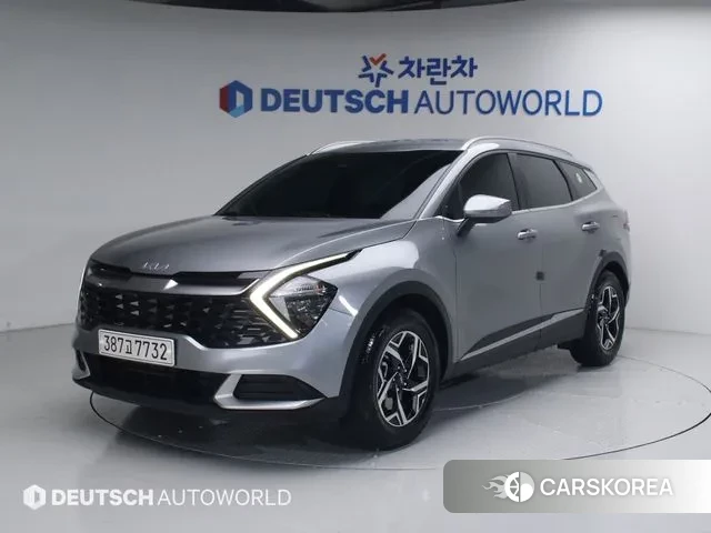 Kia Sportage 5th Generation 2022 Серебристо-серый из Кореи
