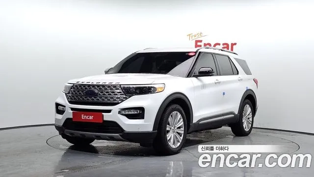 Ford Explorer 6th Generation 2020 Белый из Кореи