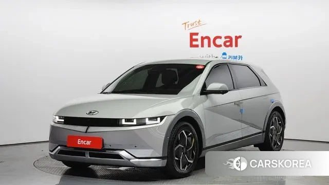 Hyundai Ionic 5 2021 Серебристо-серый из Кореи