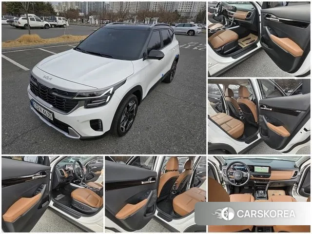 Kia The New Seltos 2023 Белый из Кореи