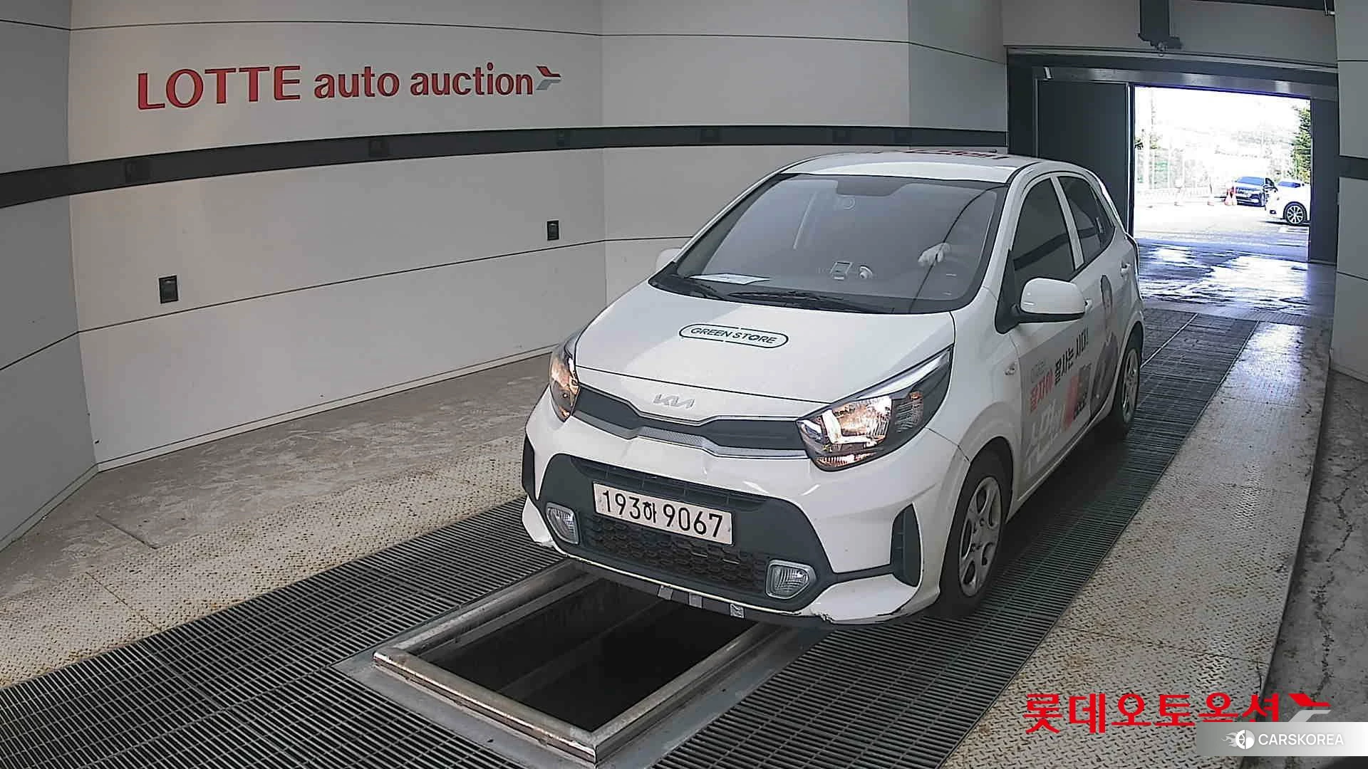 Kia Morning 2022 Clear White из Кореи