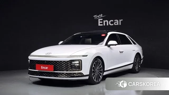 Hyundai Grandeur Hybrid (GN7) 2023 Белый из Кореи