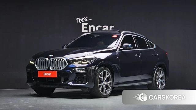 BMW X6 (G06) 2020 Синий из Кореи
