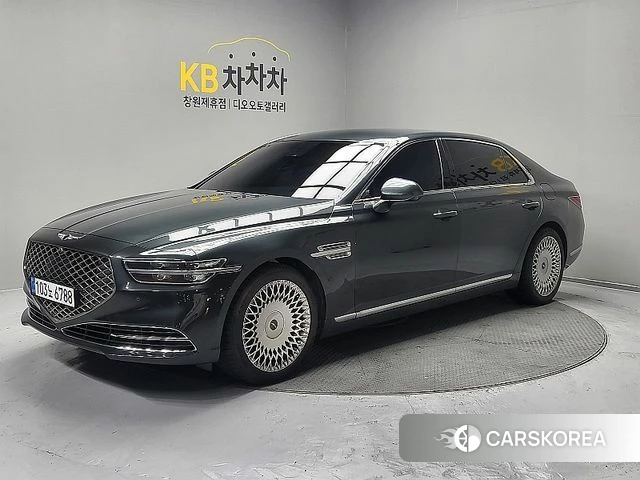 Genesis G90 2020 Синий нефрит из Кореи