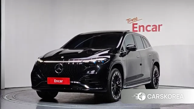 Mercedes-Benz EQS SUV X296 2023 Черный из Кореи