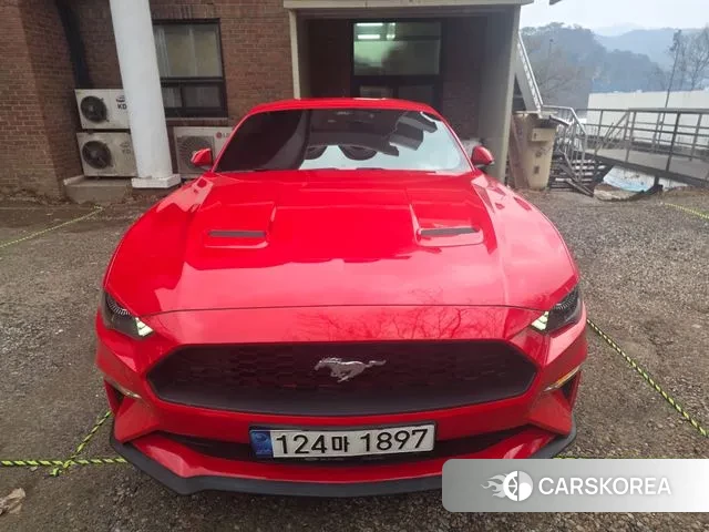 Ford Mustang 2021 Красный из Кореи
