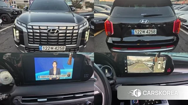 Hyundai The New Palisade 2023 Черный из Кореи