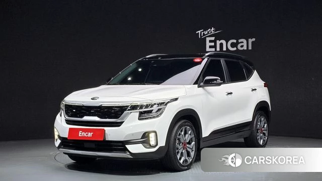 Kia Seltos 2021 Белый из Кореи