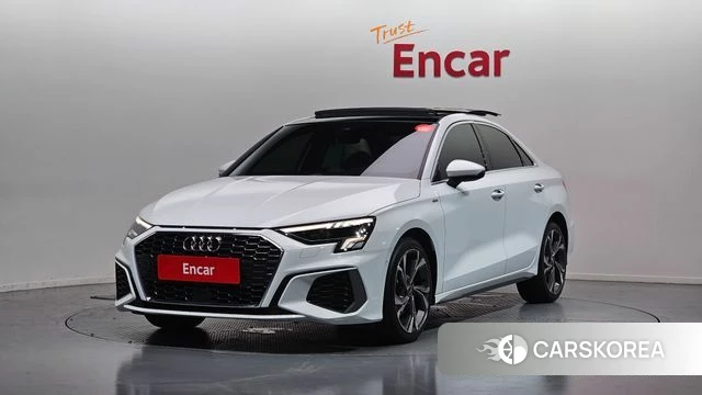 Audi A3 (8Y) 2023 Белый из Кореи