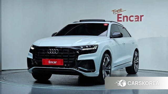Audi Q8 (4M) 2023 Белый из Кореи