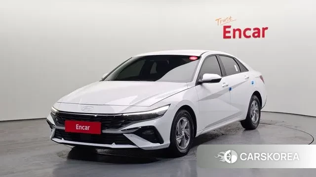 Hyundai The New Avante (CN7) 2024 Белый из Кореи