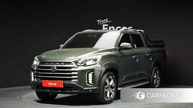 Ssangyong The New Rexton Sports Cannes 2021 Зеленый из Кореи