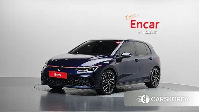 Volkswagen Golf 8th Generation 2024 Синий из Кореи