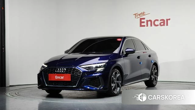 Audi A3 (8Y) 2022 Синий из Кореи