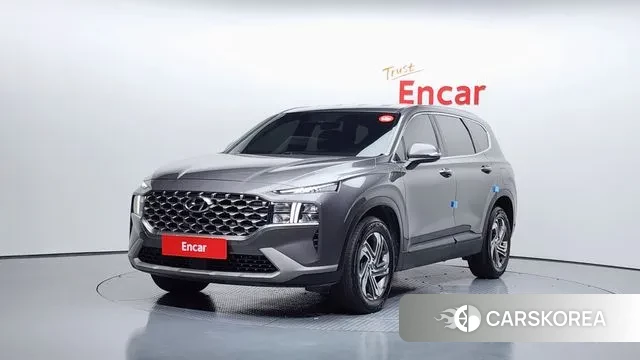 Hyundai The New Santa Fe 2023 Серый из Кореи