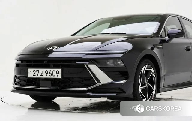 Hyundai Sonata D Edge Hybrid (DN8) 2024 Черный из Кореи