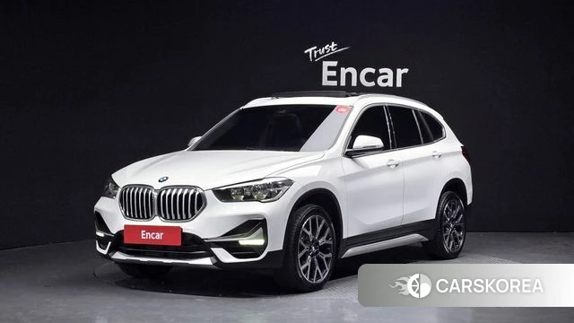 BMW X1 (F48) 2022 Белый из Кореи