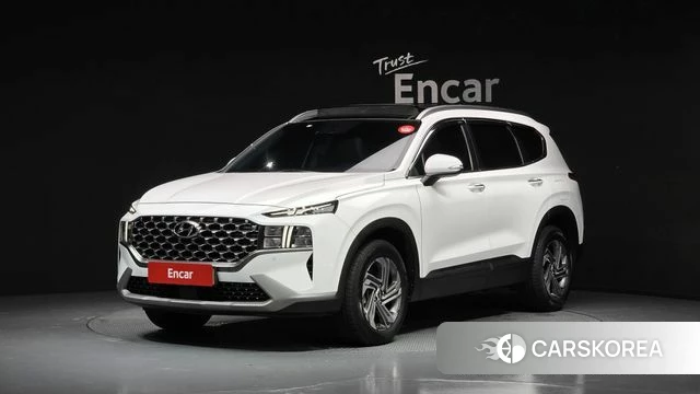 Hyundai The New Santa Fe 2023 Белый из Кореи
