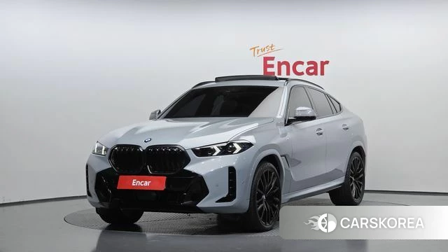 BMW X6 (G06) 2025 Серебристо-серый из Кореи