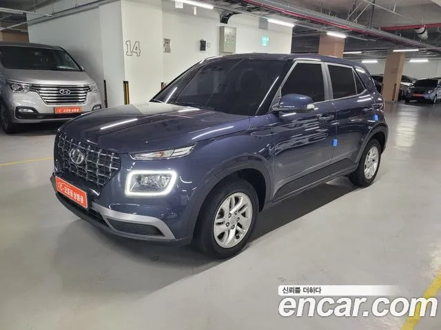 Hyundai Venue 2020 Небесно-голубой из Кореи