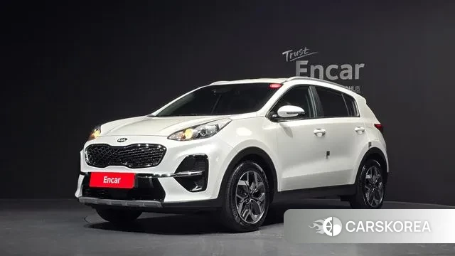 Kia Sportage The Bold 2021 Белый из Кореи