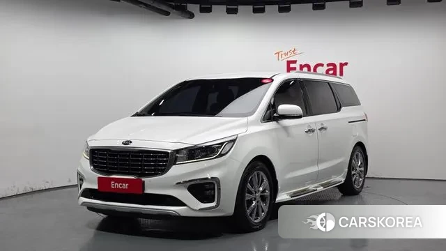 Kia The New Carnival 2019 Белый из Кореи