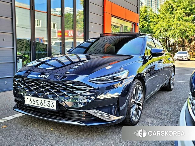 Kia K8 2022 Синий из Кореи