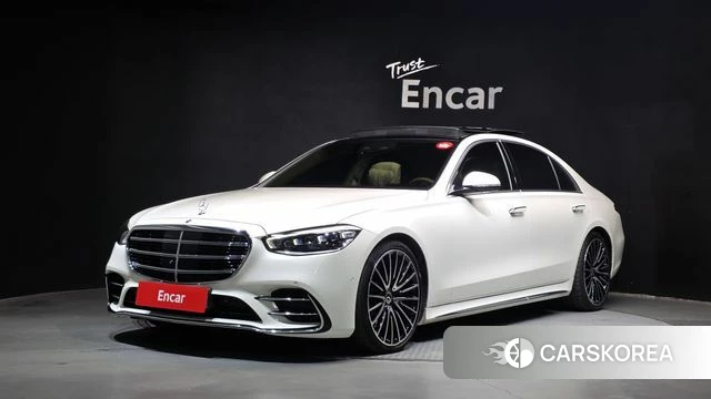 Mercedes-Benz S-Class W223 2021 Белый из Кореи