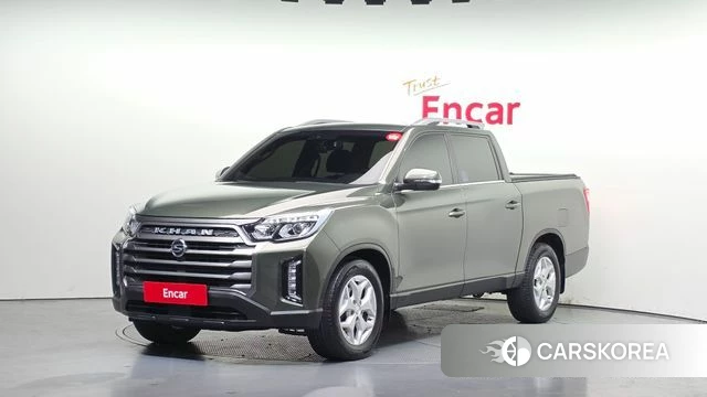 Ssangyong The New Rexton Sports Cannes 2022 Зеленый из Кореи