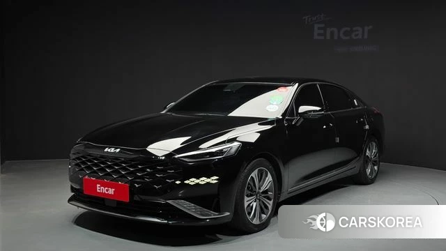 Kia K8 Hybrid 2022 Черный из Кореи