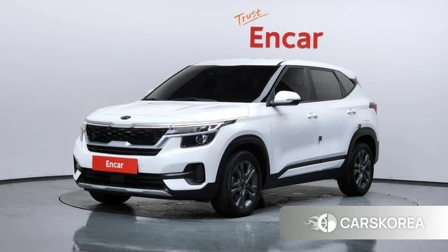 Kia Seltos 2021 Белый из Кореи