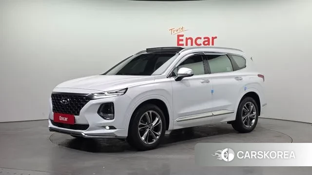 Hyundai Santa Fe TM 2018 Белый из Кореи
