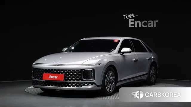 Hyundai Grandeur Hybrid (GN7) 2023 Серебристо-серый из Кореи