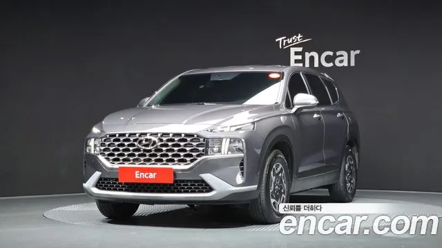 Hyundai The New Santa Fe 2021 Серый из Кореи