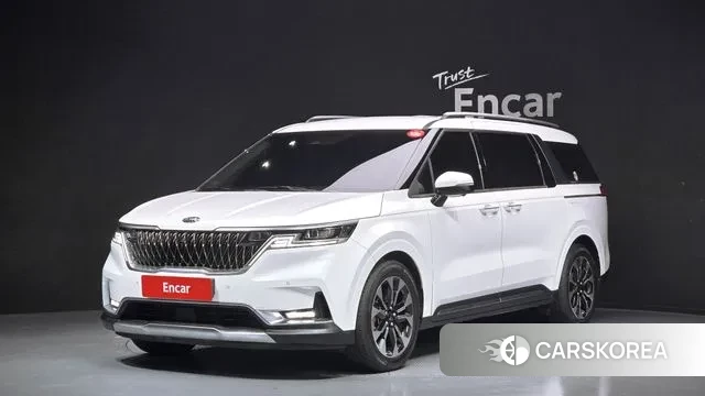 Kia Carnival 4th generation 2021 Белый из Кореи