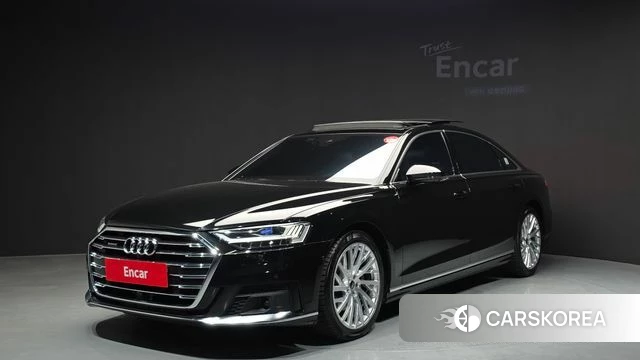 Audi A8 (D5) 2021 Черный из Кореи