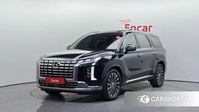 Hyundai The New Palisade 2022 Темно-зеленый из Кореи
