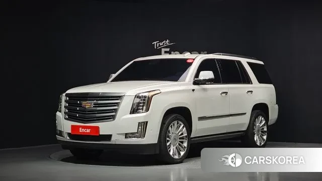 Cadillac Escalade 2019 Белый из Кореи