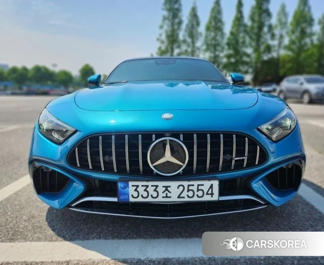 Mercedes-Benz SL-Class R232 2023 Синий из Кореи