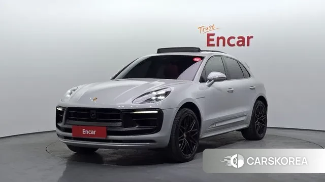 Porsche Macan 2022 Серебристо-серый из Кореи
