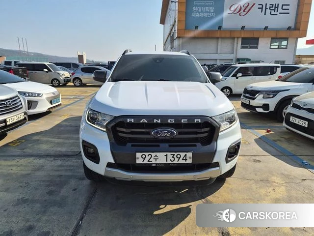 Ford Ranger 3rd Generation 2021 Белый из Кореи