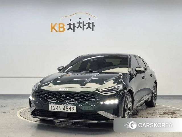 Kia K8 2022 Темно-зеленый из Кореи