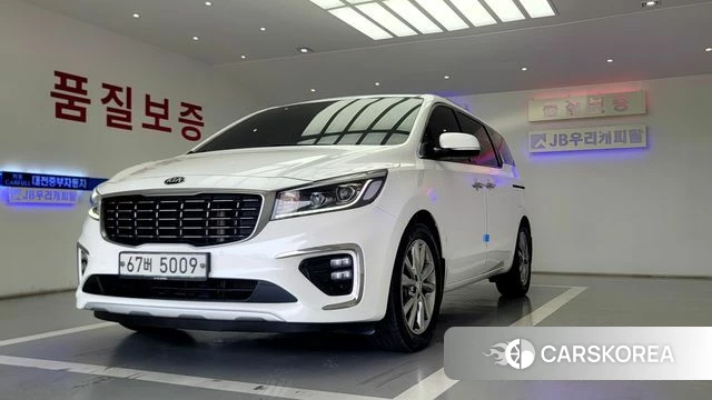 Kia The New Carnival 2018 Белый из Кореи