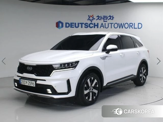 Kia Sorento 4th Generation 2021 Белый из Кореи