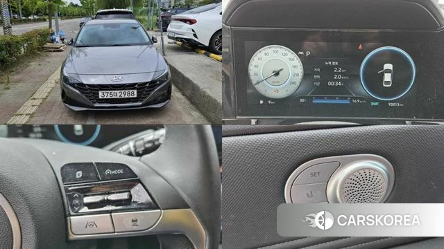 Hyundai Avante (CN7) 2020 Серый из Кореи